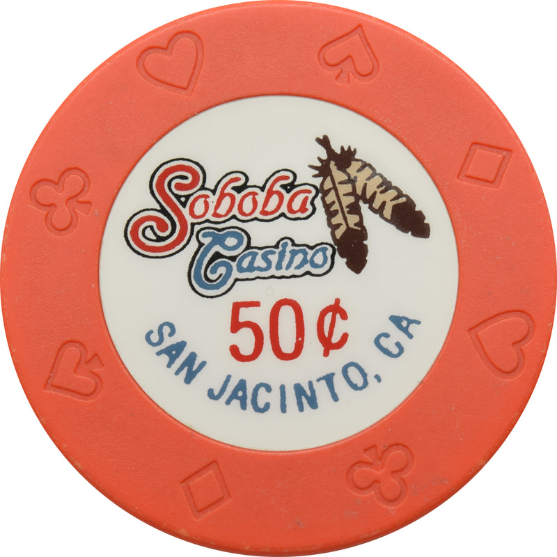 Soboba Casino San Jacinto California 50 Cent Chip