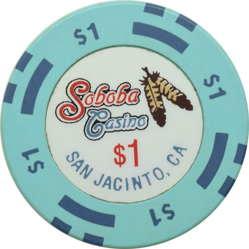 Soboba Casino San Jacinto California $1 Chip