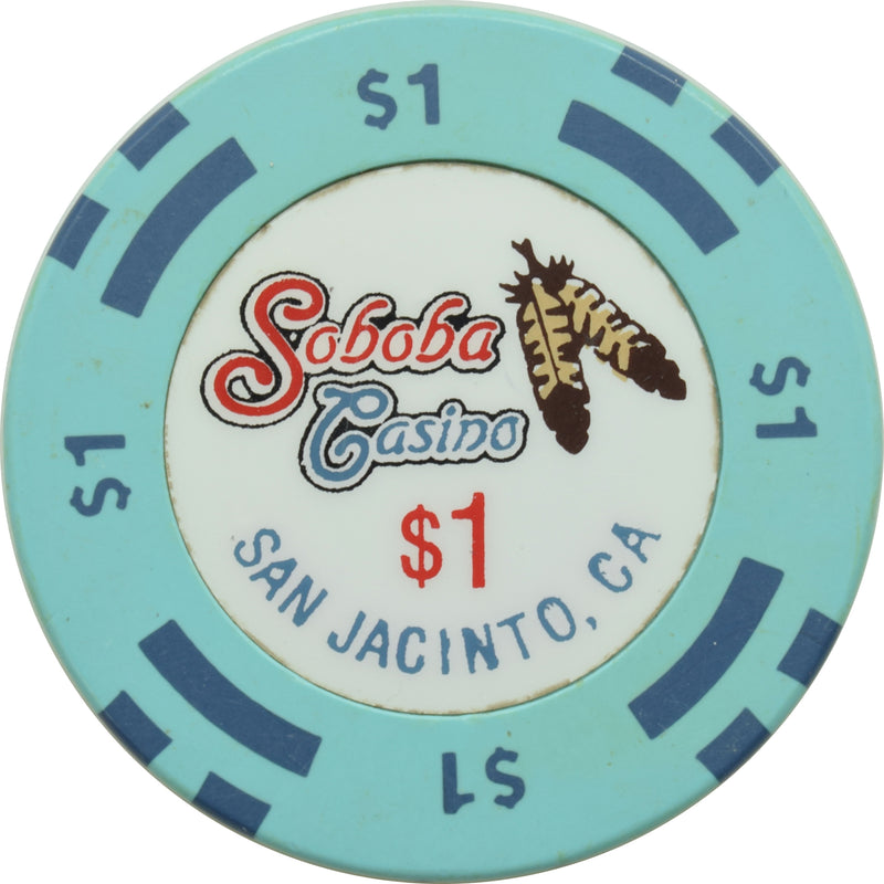 Soboba Casino San Jacinto California $1 Chip
