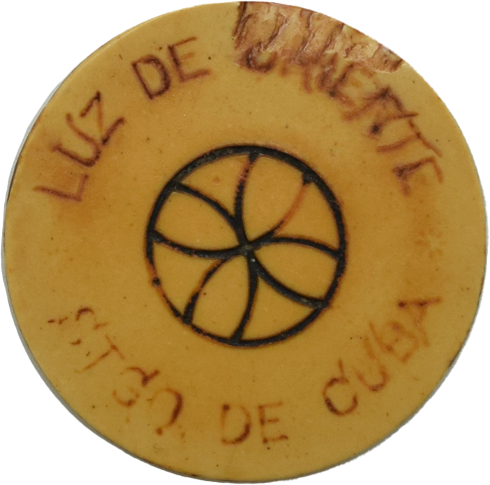 Sociedad Luz de Oriente Casino Santiago de Cuba $1 Chip #2