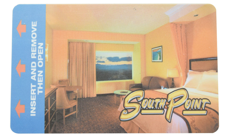 South Point Casino Las Vegas Nevada Blue Insert Hotel Room Key