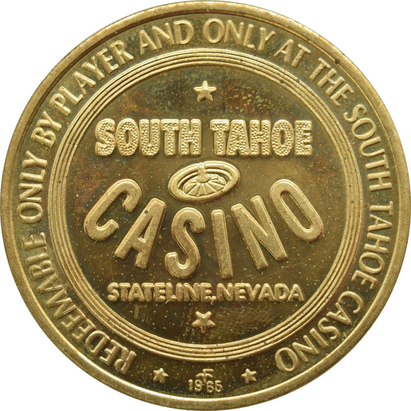 South Tahoe Casino Lake Tahoe NV $1 Token 1965