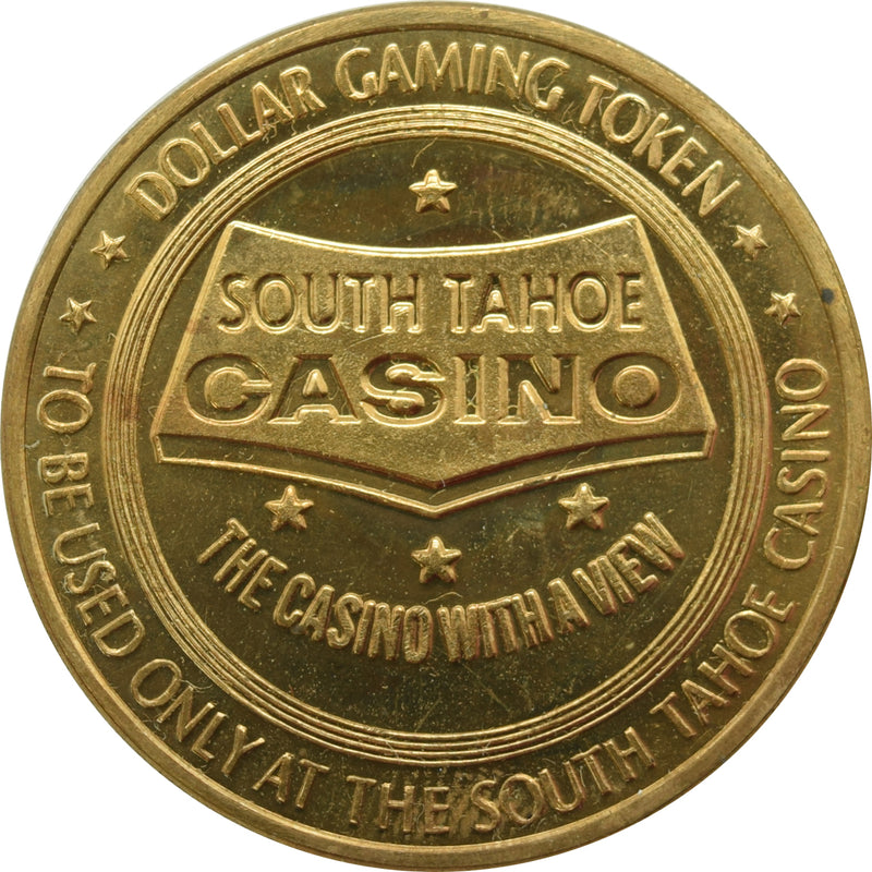South Tahoe Casino Lake Tahoe NV $1 Token 1965