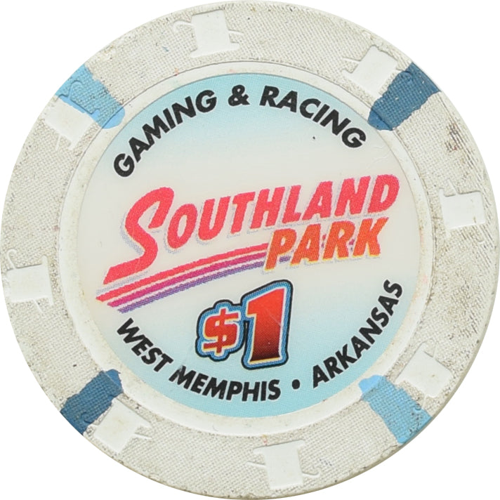Southland Park Casino West Memphis AR $1 Chip