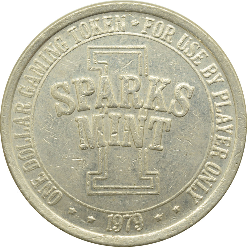 Sparks Mint Casino Sparks Nevada $1 Token 1979