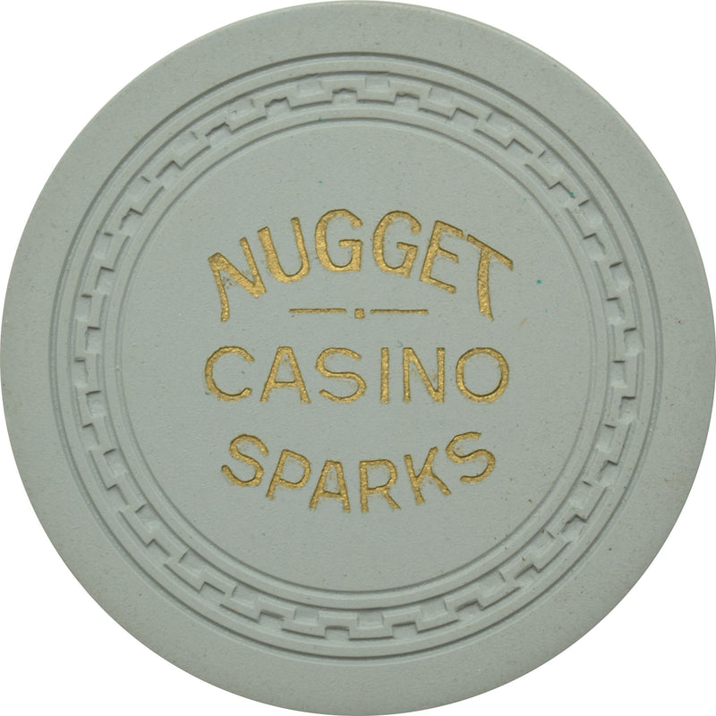 Sparks Nugget Casino Sparks Nevada Grey LaVere Redfield Chip 1950s