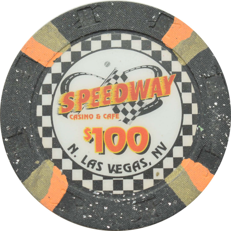 Speedway Casino N. Las Vegas Nevada $100 Chip 1999