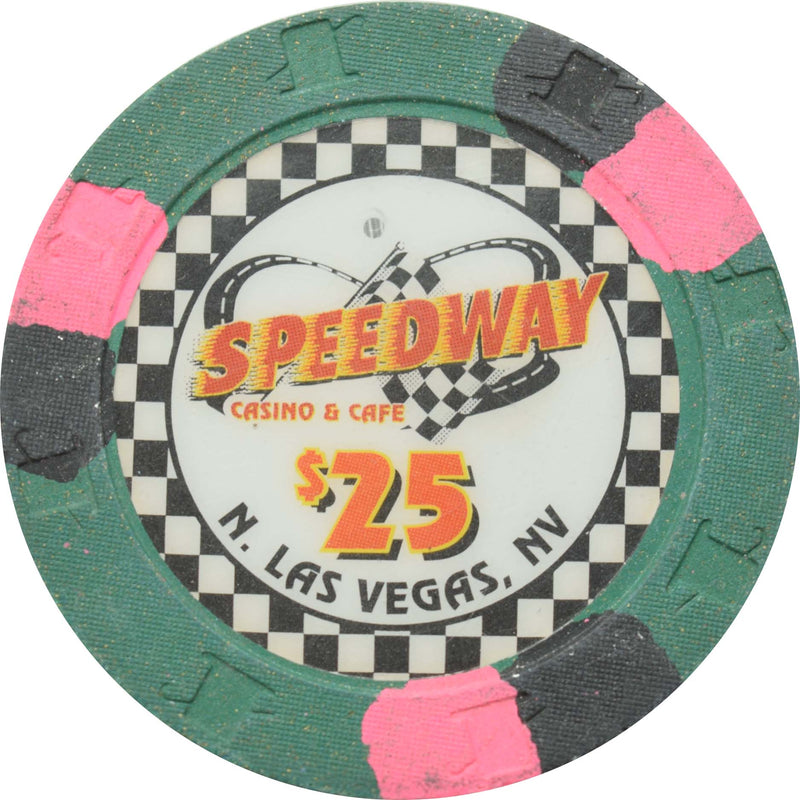Speedway Casino N. Las Vegas Nevada $25 Chip 1999