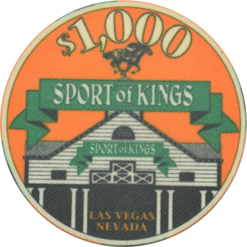 Sport of Kings Casino Las Vegas Nevada $1000 Chip 1992