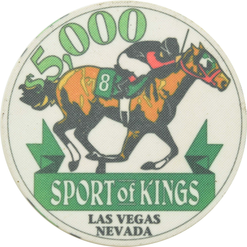Sport of Kings Casino Las Vegas Nevada $5000 Chip 1992