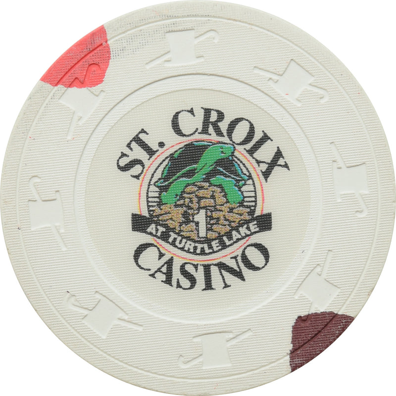 St. Croix Casino Turtle Lake WI $1 Chip