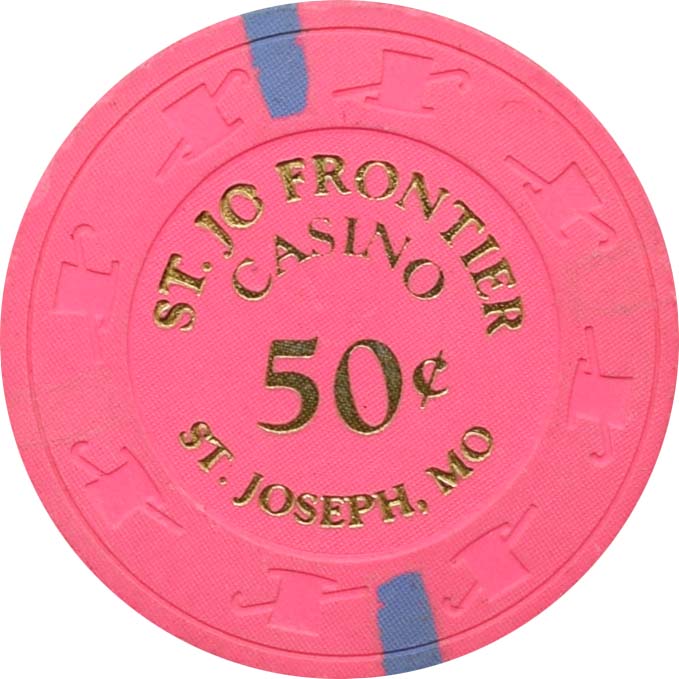 St. Jo Frontier Casino St. Joseph Missouri 50 Cent Chip