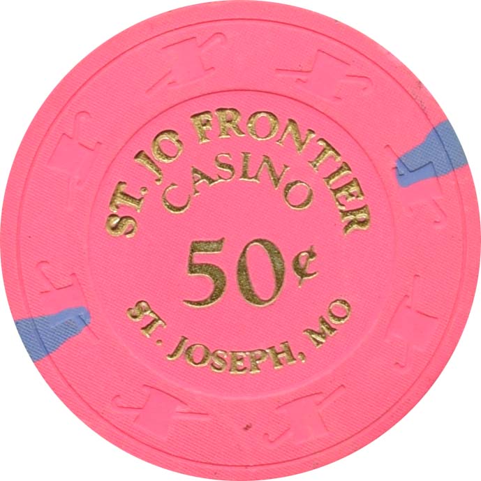 St. Jo Frontier Casino St. Joseph Missouri 50 Cent Chip