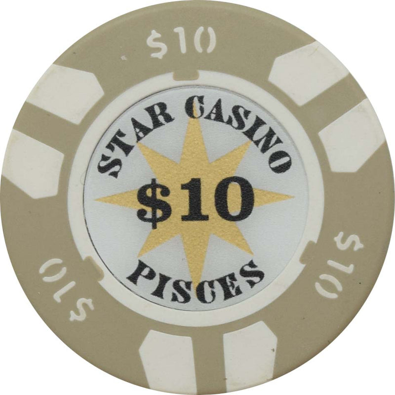 Star Cruises Casino $10 Wet Chip