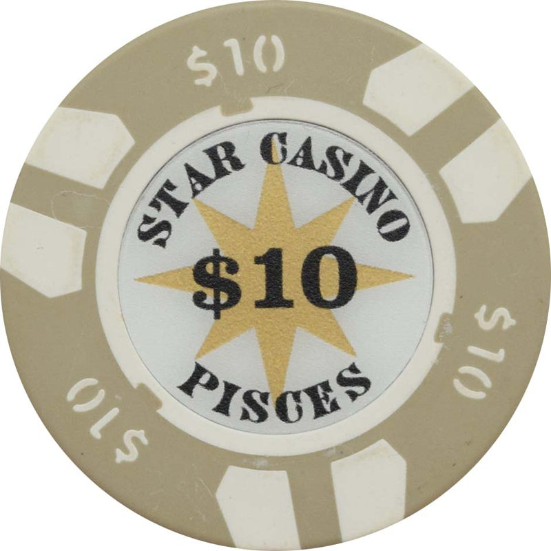 Star Cruises Casino $10 Wet Chip