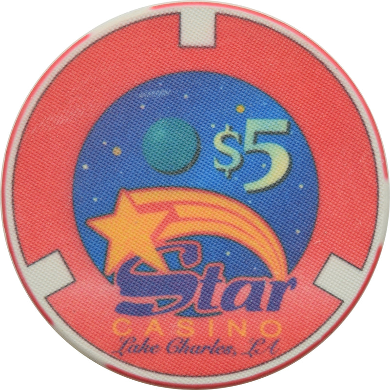 Star Casino Lake Charles Louisiana $5 Chip