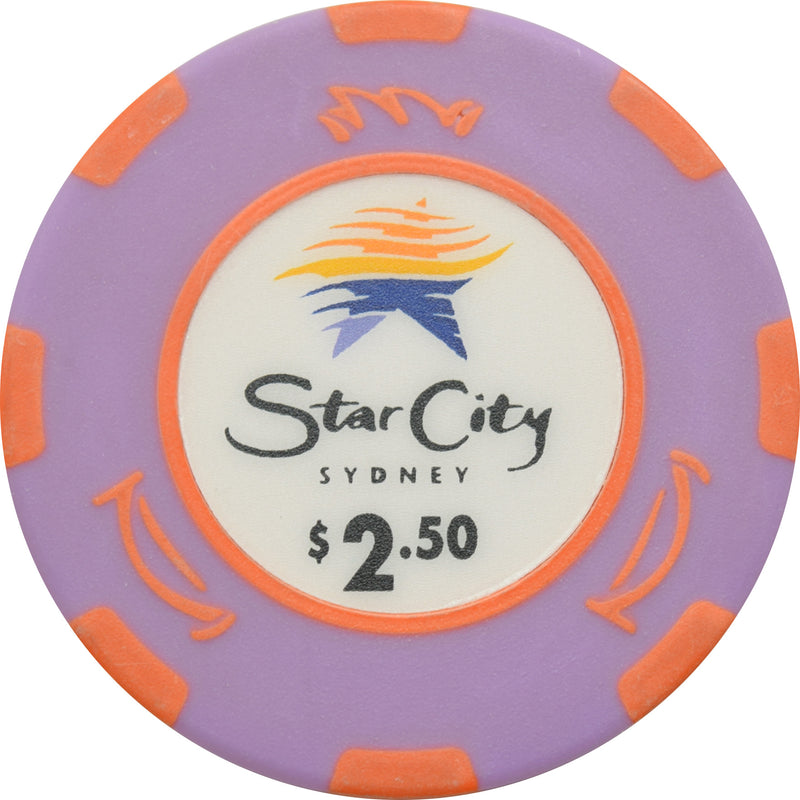 Star City Casino Sydney Australia $2.50 Chip
