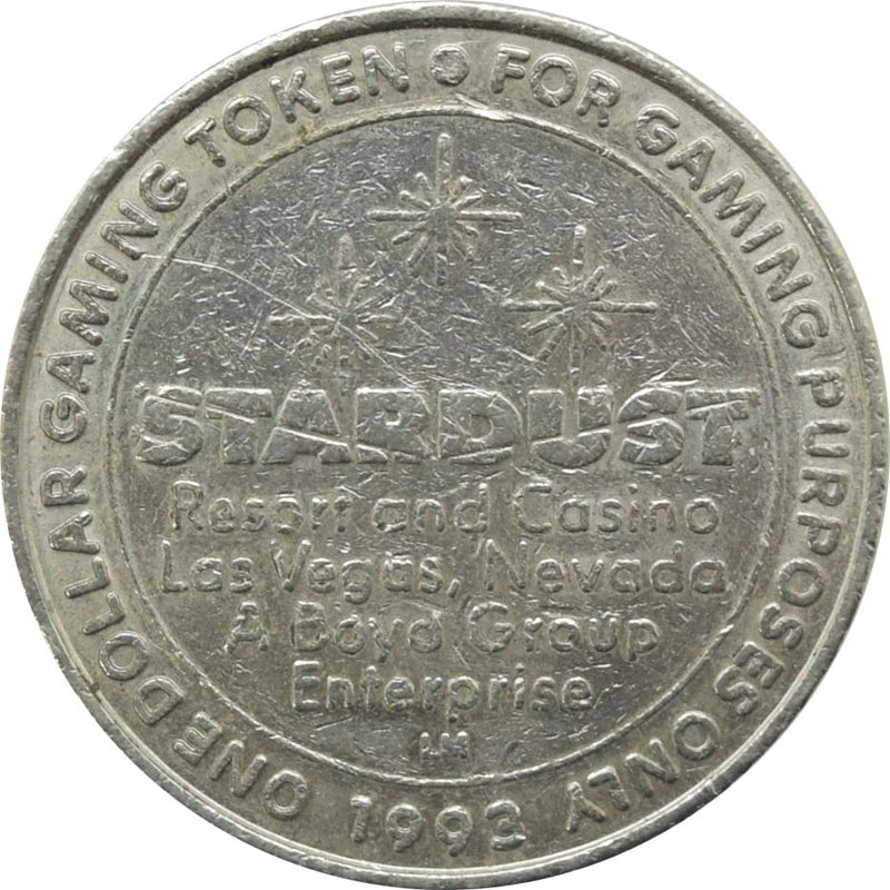 Stardust Casino Las Vegas Nevada $1 Token 1993