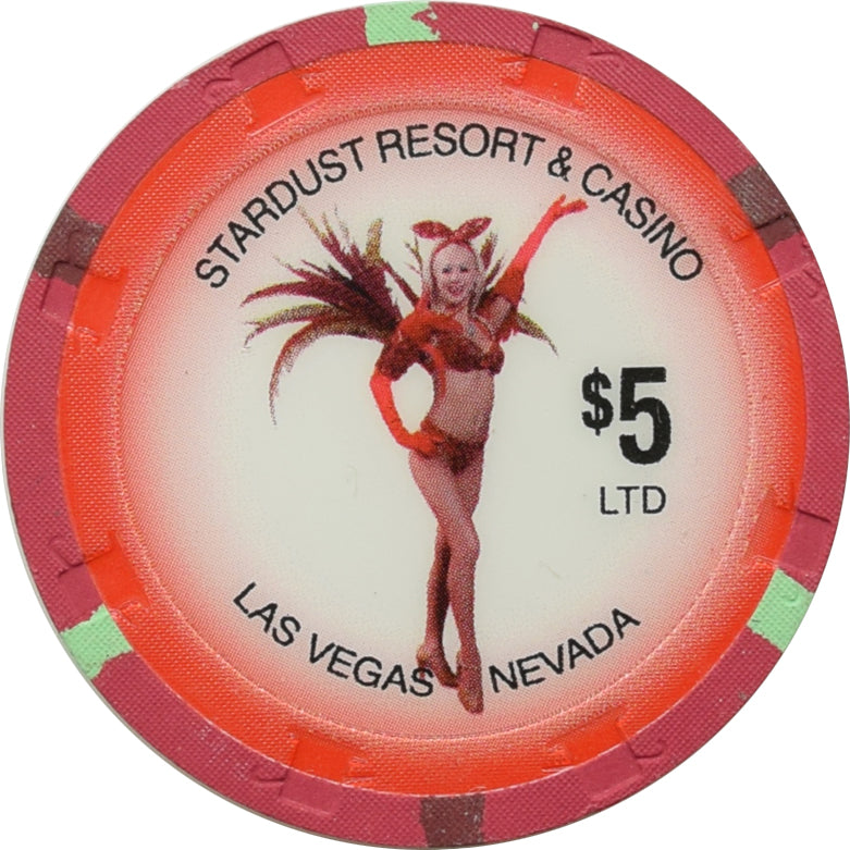 Stardust Casino Las Vegas Nevada $5 Chip Legendary Stardust 1958-2006 Celebration