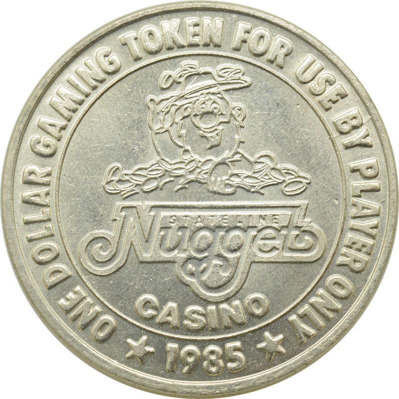 Verdi Nugget Casino Verdi Nevada $1 Token 1985