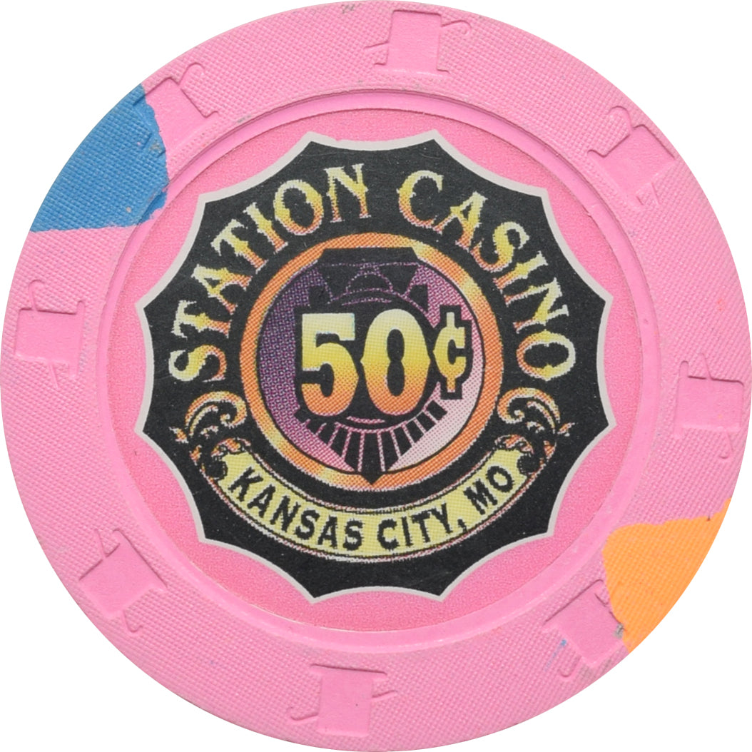 Station Casino Kansas City Missouri 50 Cent Chip