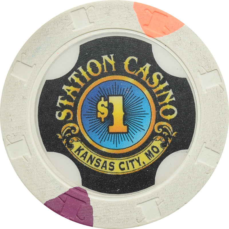 Station Casino Kansas City Missouri $1 Chip