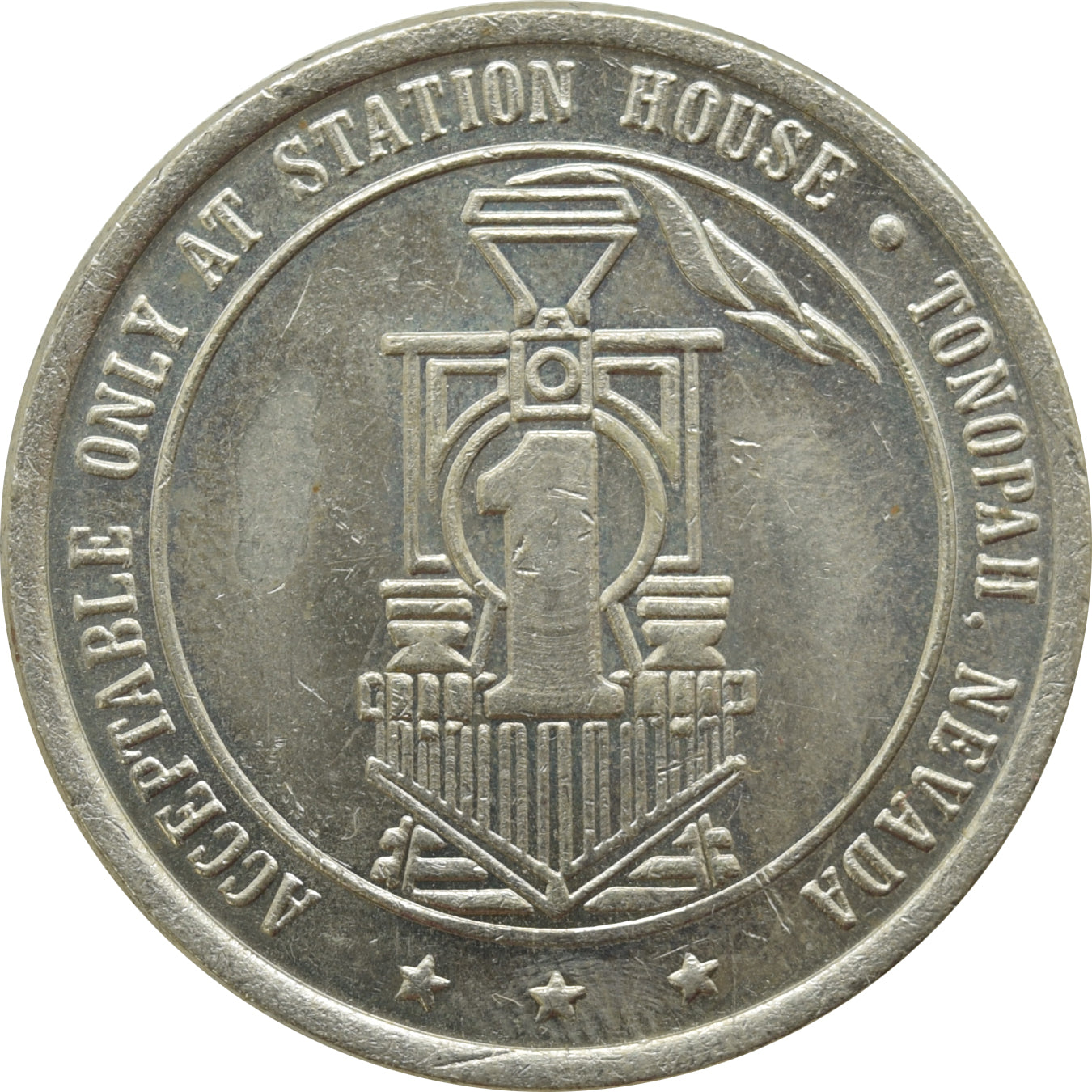 Station House Casino Tonopah NV $1 Token 1984