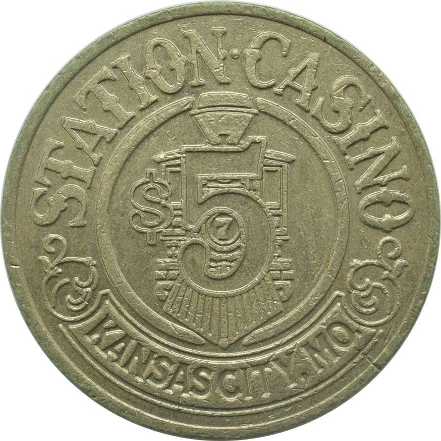 Station Casino Kansas City Missouri $5 Token