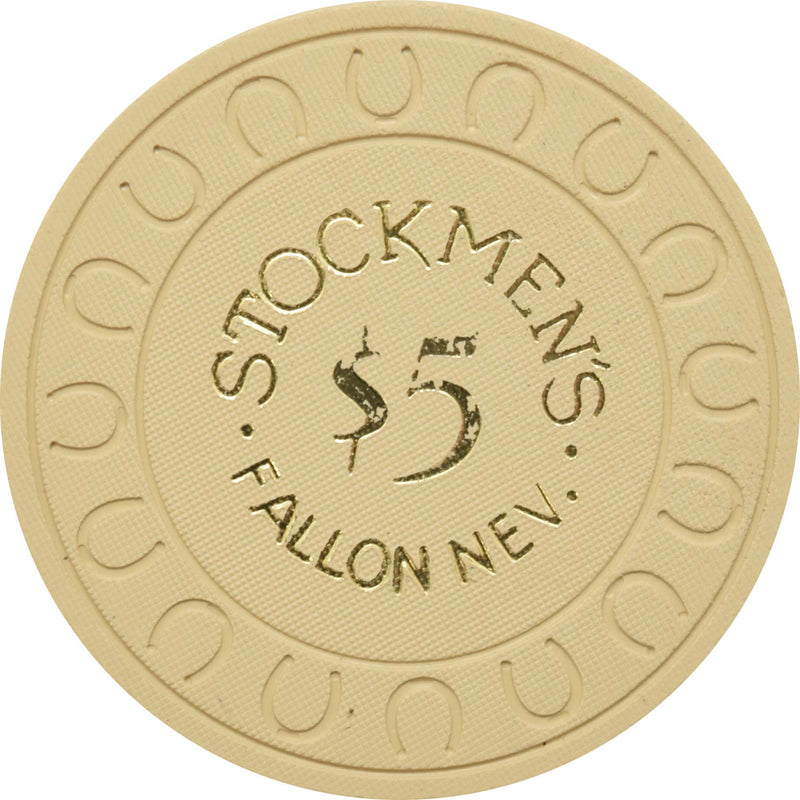 Stockmen's Casino Fallon Nevada 5 Cent Chip 1970