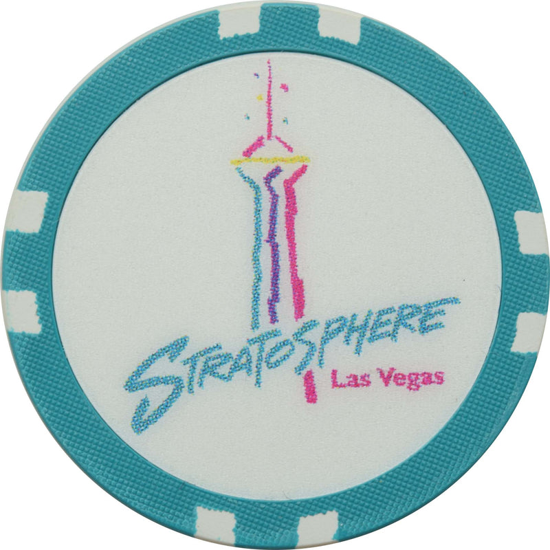 Stratosphere Casino Las Vegas Nevada A World Above The Rest Turquoise Chip