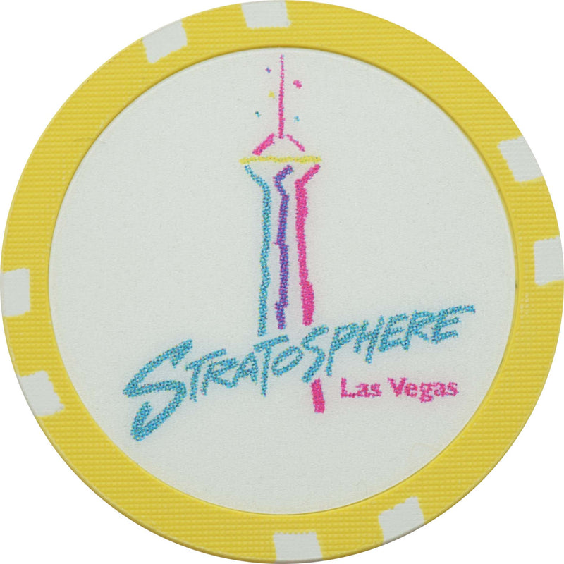 Stratosphere Casino Las Vegas Nevada A World Above The Rest Yellow Chip