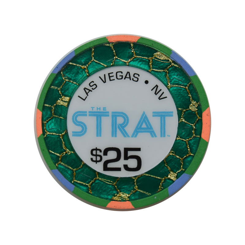 The Strat Casino Las Vegas Nevada $25 Chip 2019
