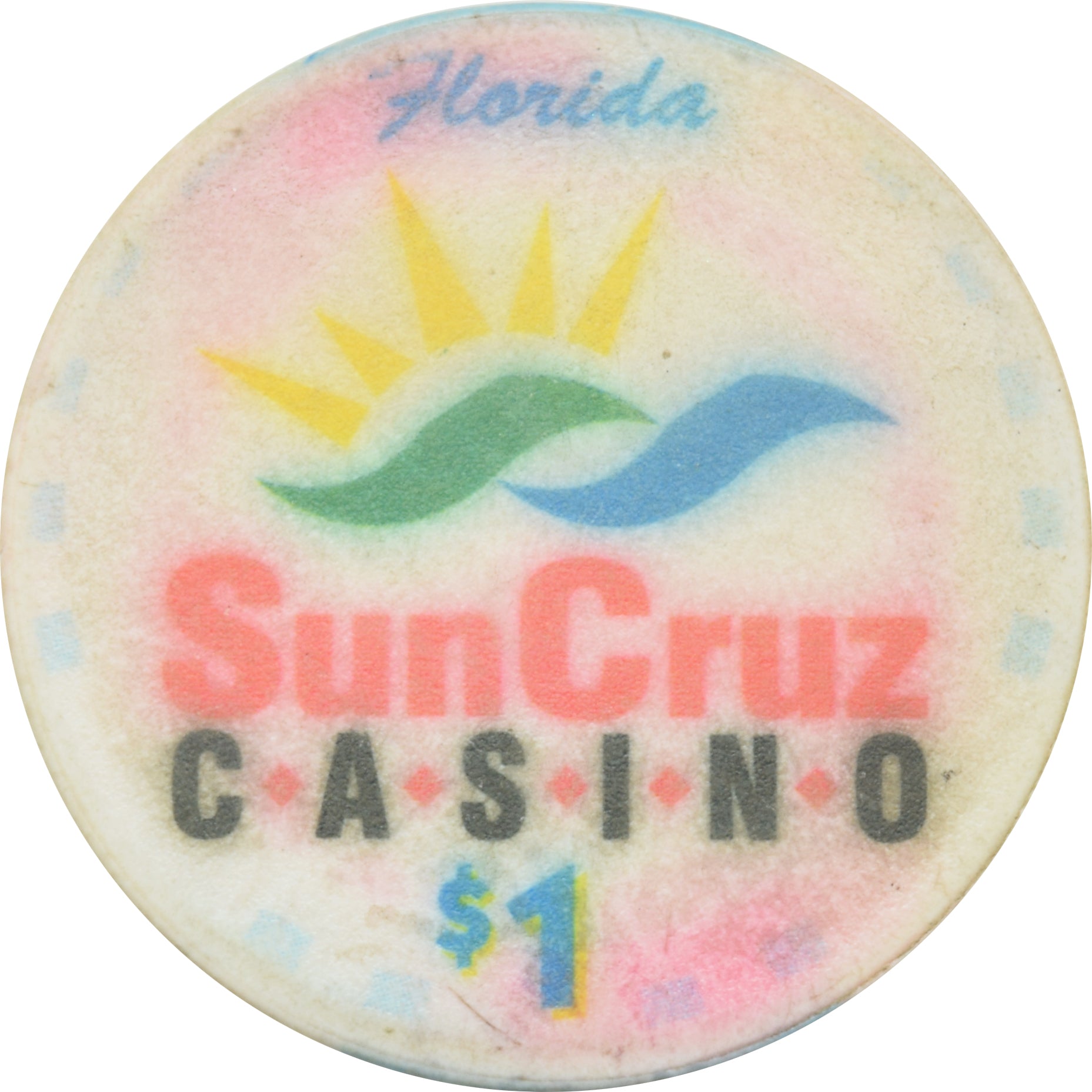 SunCruz Casino Florida Day Cruise $1 Chip