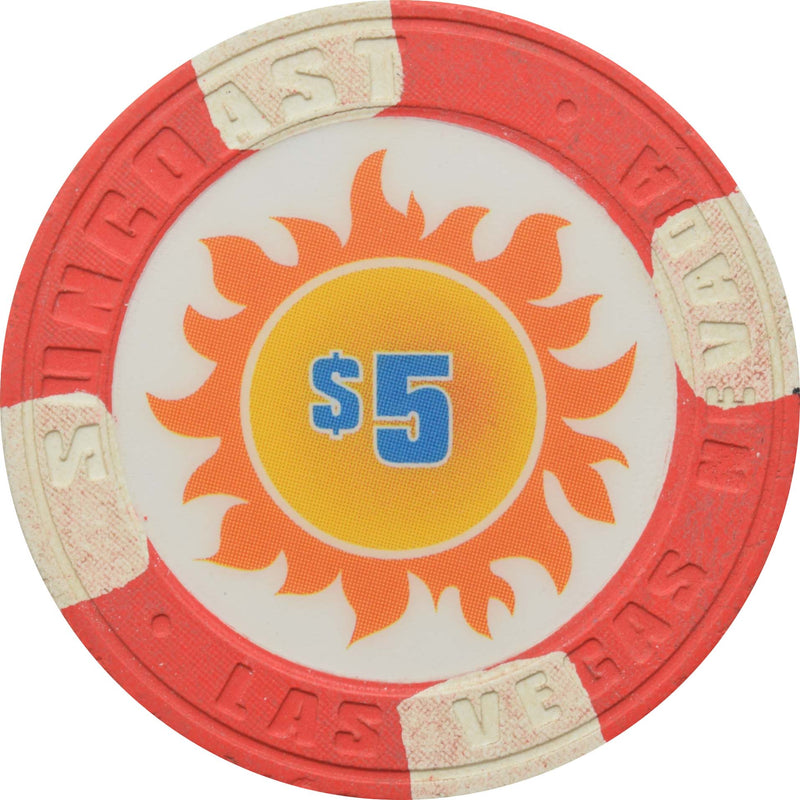 Suncoast Casino Las Vegas Nevada $5 Chip 2000