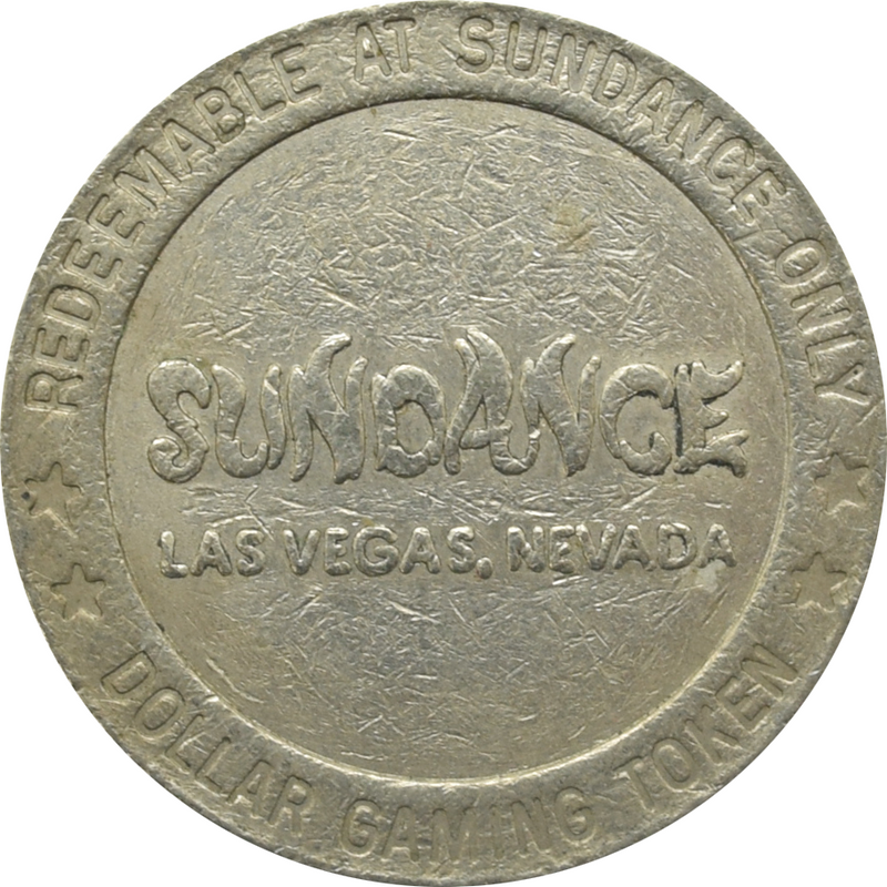 Sundance Casino Las Vegas Nevada $1 Token 1980