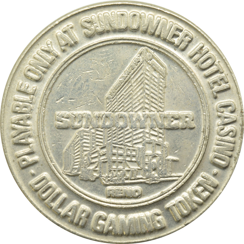 Sundowner Casino Reno Nevada $1 Token 1980