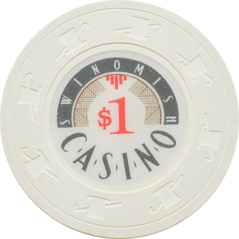 Swinomish Casino Anacortes WA $1 Chip