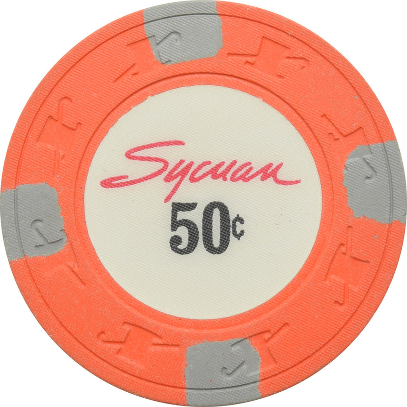 Sycuan Casino El Cajon CA 50 Cent Chip