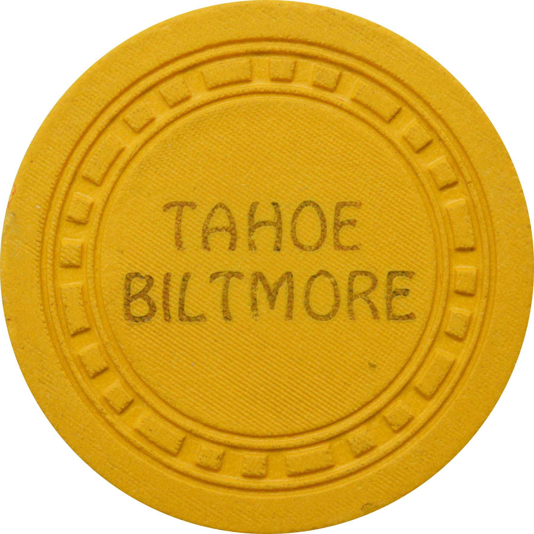 Tahoe Biltmore Casino Crystal Bay Nevada $1 Chip 1956