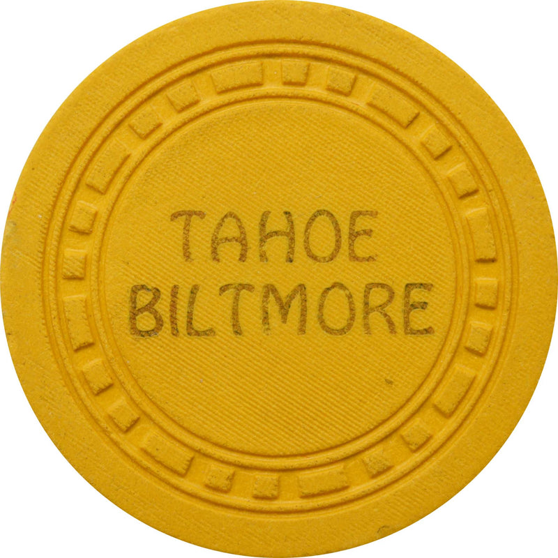 Tahoe Biltmore Casino Crystal Bay Nevada $1 Chip 1956