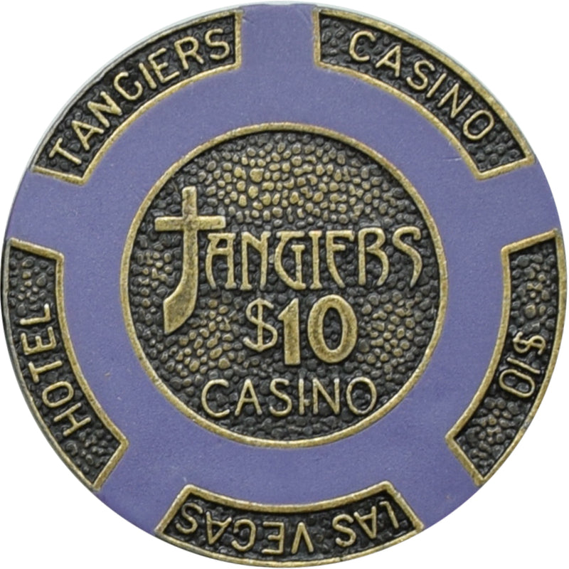 Tangiers Casino Brass Poker Chip