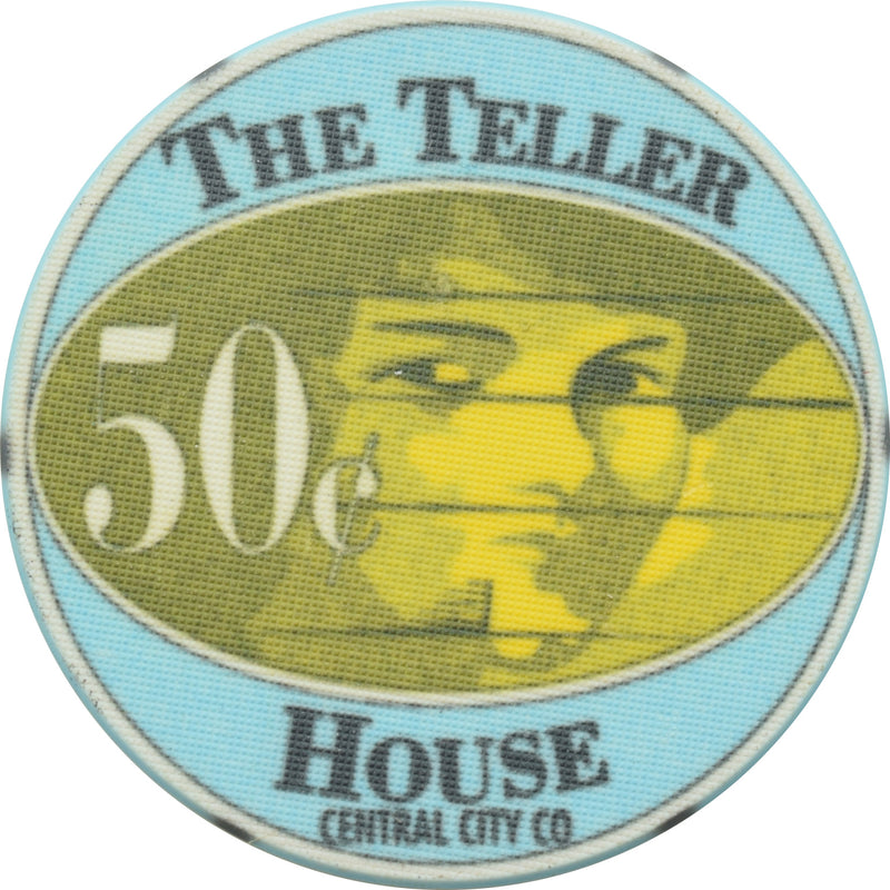 Teller House Casino Central City Colorado 50 Cent Chip