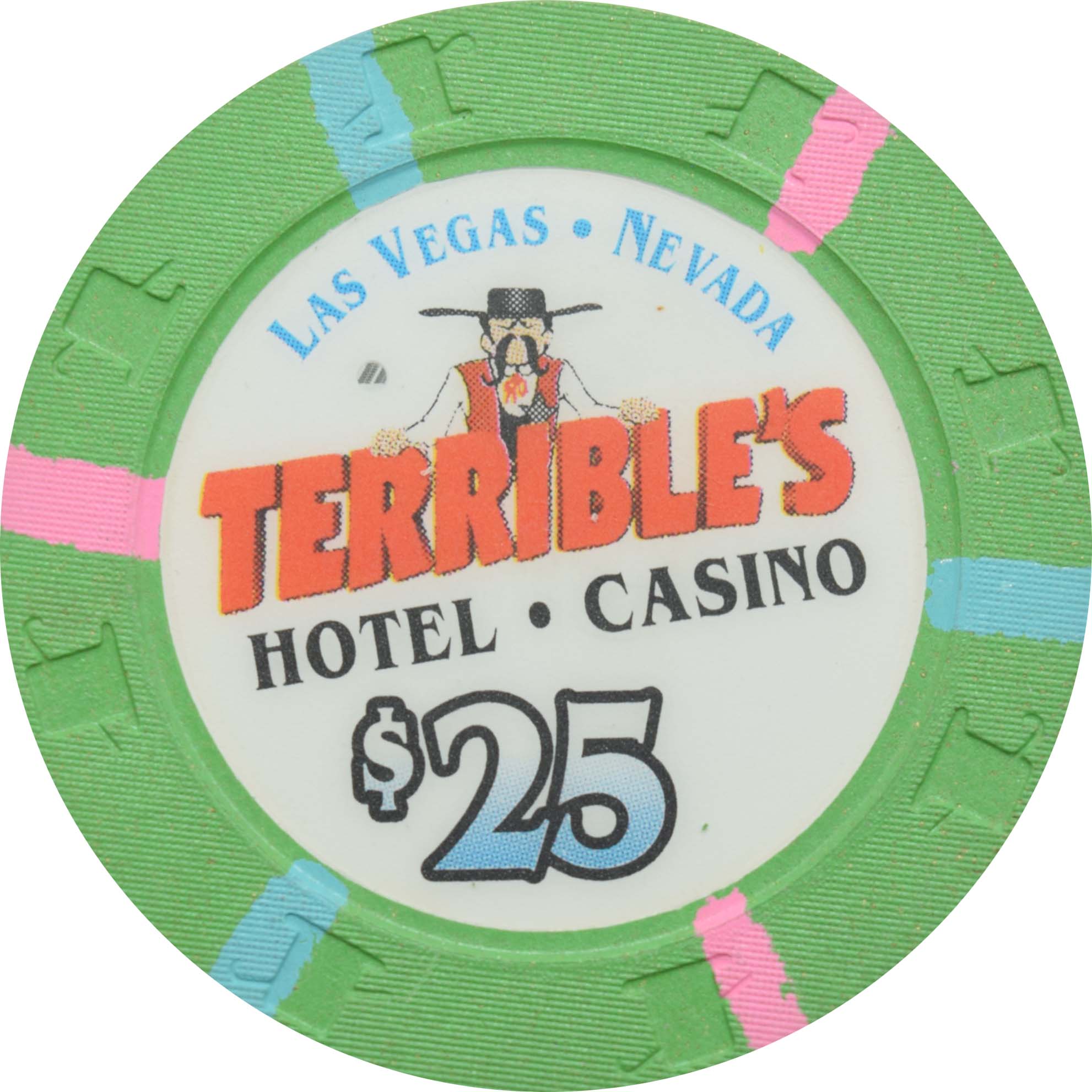 Terrible's Hotel Casino Las Vegas Nevada $25 Chip 2000