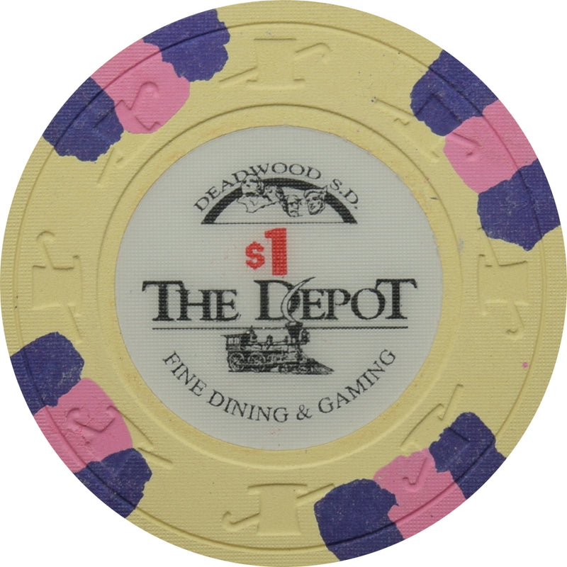 The Depot Casino Deadwood South Dakota $1 Chip