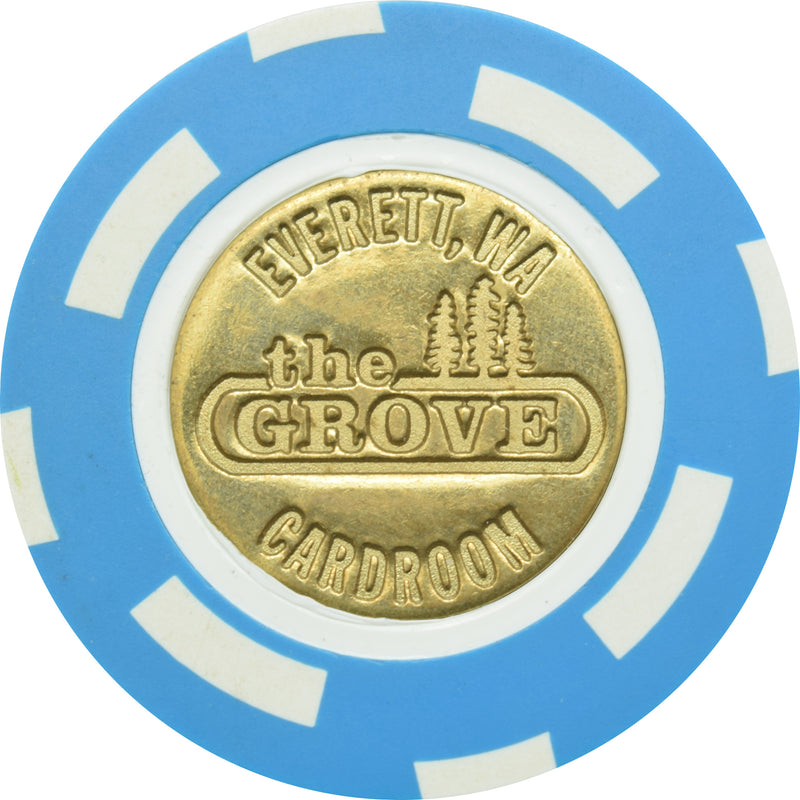 The Grove Casino Everett Washington $1 Chip