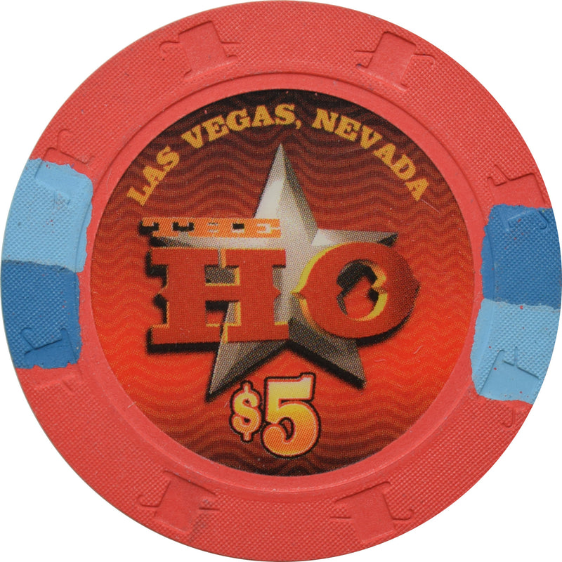 The Ho Casino Las Vegas Nevada $5 Chip 2005