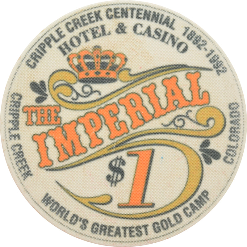 Imperial Casino Cripple Creek CO $1 Chip