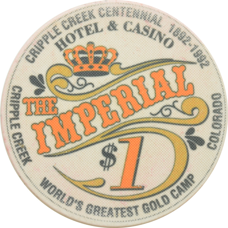 Imperial Casino Cripple Creek CO $1 Chip