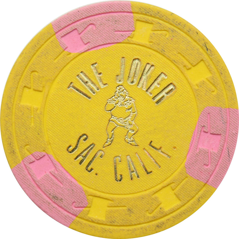 The Joker Casino Sacramento California $5 Chip