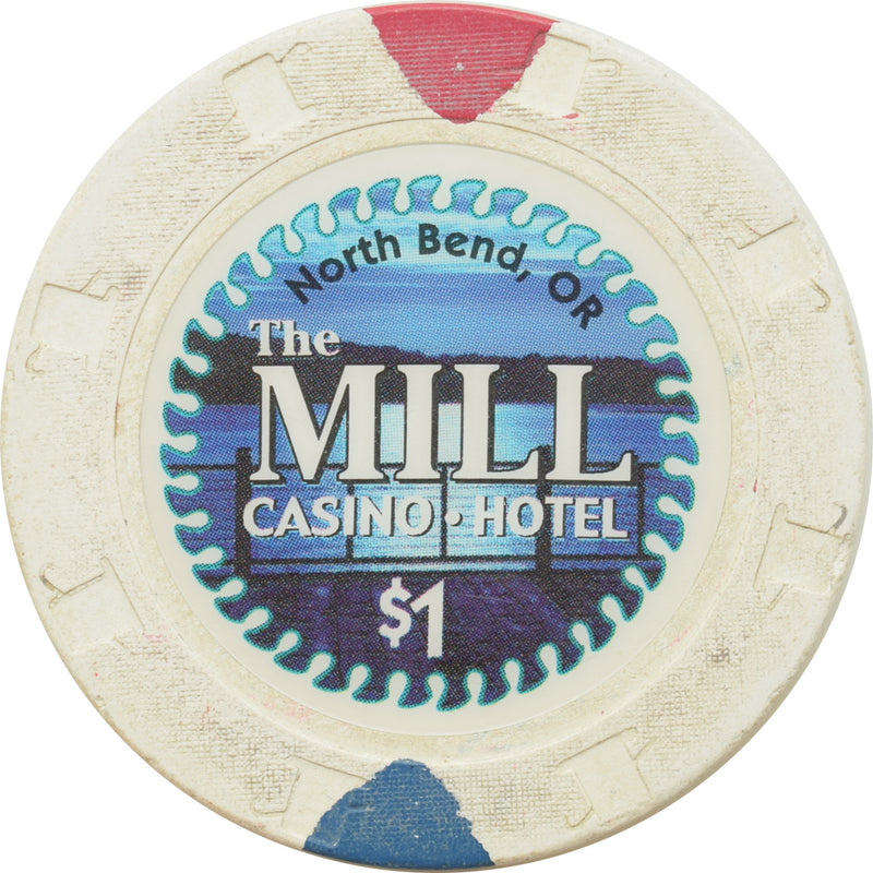 The Mill Casino North Bend OR $1 Chip